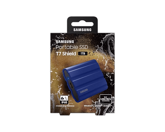 Samsung Portable SSD T7 Shield - ACE Peripherals