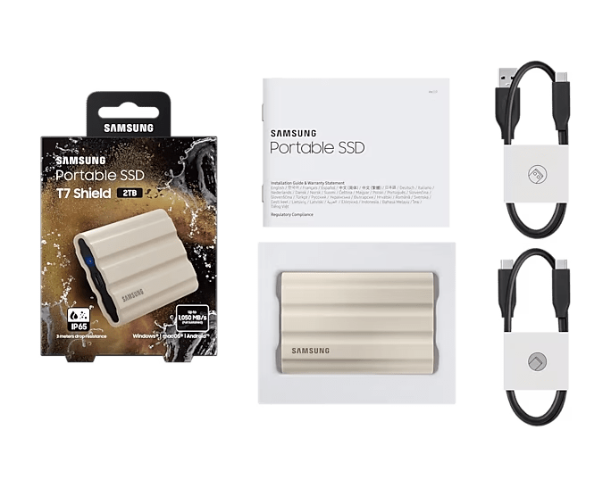 Samsung Portable SSD T7 Shield - ACE Peripherals