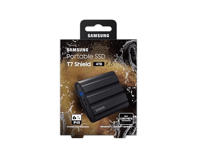 Samsung Portable SSD T7 Shield - ACE Peripherals