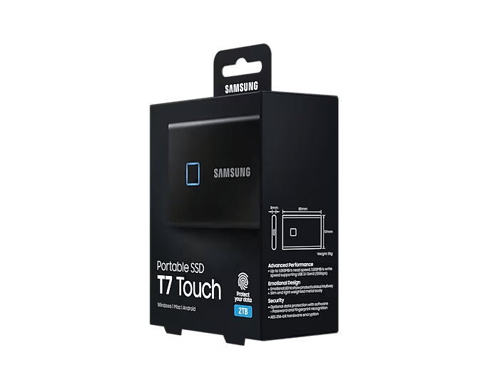 Samsung Portable SSD T7 Touch - ACE Peripherals
