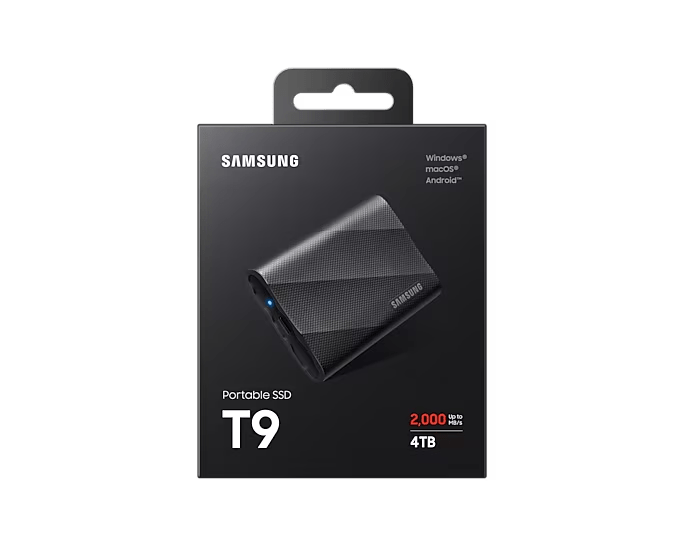 Samsung Portable SSD T9 USB 3.2 Gen 2x2 - ACE Peripherals