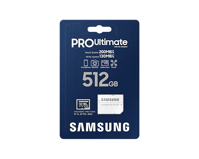 Samsung PRO Ultimate microSD Memory Card - ACE Peripherals
