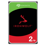 Seagate IronWolf 2TB NAS hard drive front view