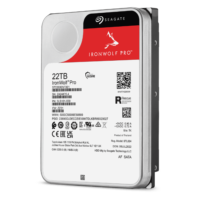Seagate IronWolf Pro NAS Hard Drives - ACE Peripherals
