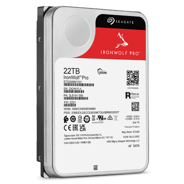Seagate IronWolf Pro NAS Hard Drives - ACE Peripherals