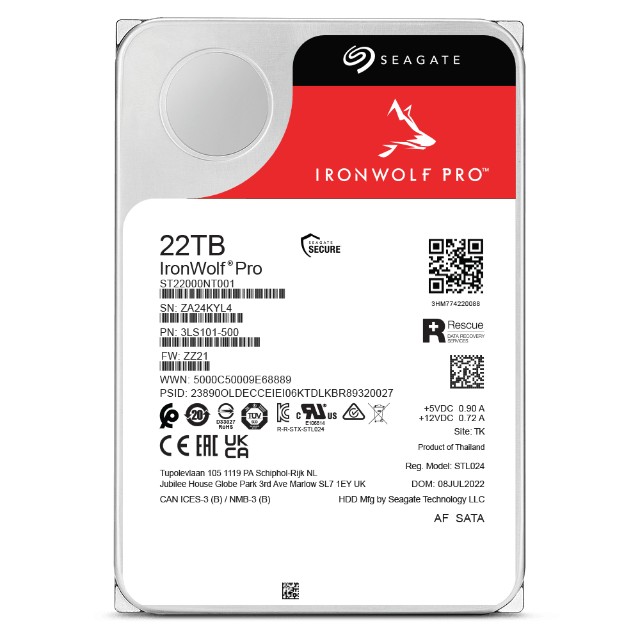 Seagate IronWolf Pro NAS Hard Drives - ACE Peripherals