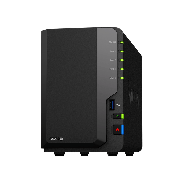 Synology DS220+ DiskStation 2-Bay Tower NAS - ACE Peripherals