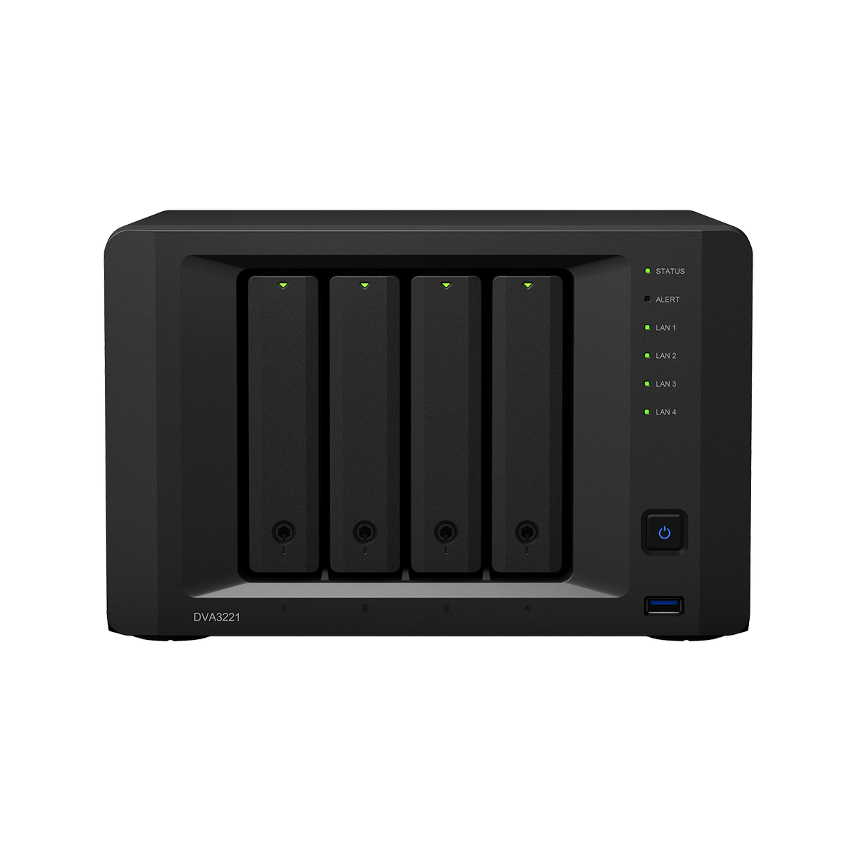 Synology DVA3221 4-Bay Deep Learning Tower NVR - ACE Peripherals