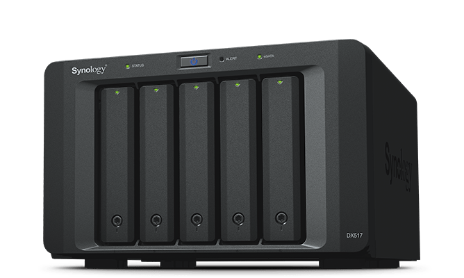 Synology DX517 5-Bay Tower Expansion - ACE Peripherals