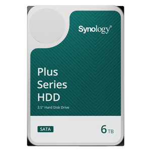 Synology Plus Series 6TB NAS hard drive front view