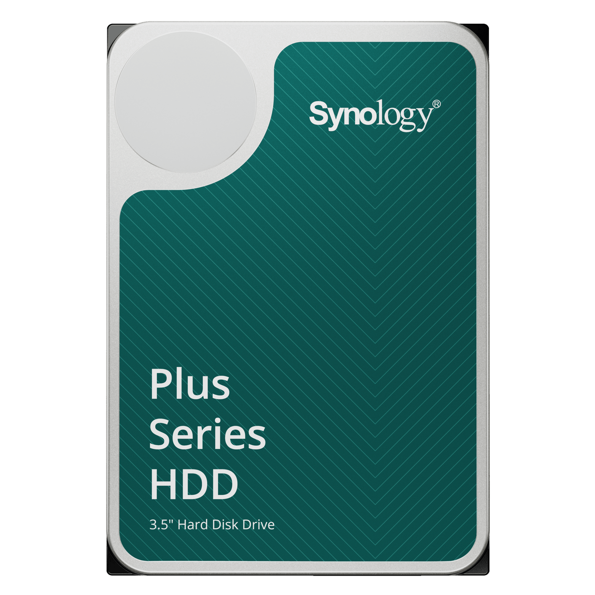 Synology Plus Series NAS hard drive front family view without a capacity label