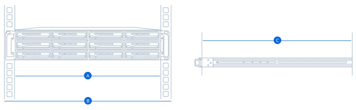 Synology RKS Rail Kit & CMA Cable Management Arm - ACE Peripherals