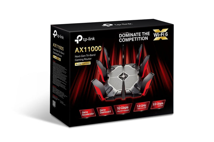 TP-Link Archer AX11000 AX11000 Next-Gen Tri-Band Gaming Router - ACE Peripherals