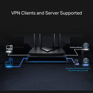 TP-Link Archer AX55 Pro AX3000 Multi-Gigabit Wi-Fi 6 Router with 2.5G Port - ACE Peripherals
