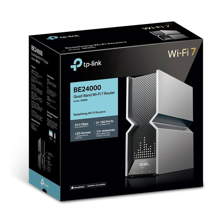 TP-Link Archer BE900 BE24000 Quad-Band Wi-Fi 7 Router - ACE Peripherals