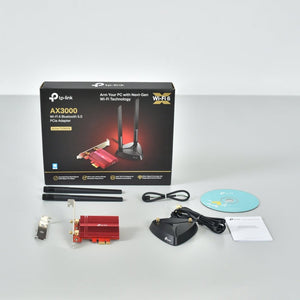 TP-Link Archer TX3000E AX3000 Wi-Fi 6 Bluetooth 5.0 PCIe Adapter - ACE Peripherals