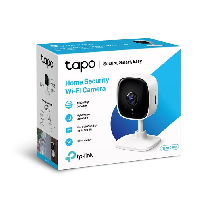 TP-Link C100 2MP FHD WiFi Cube IP Camera - ACE Peripherals