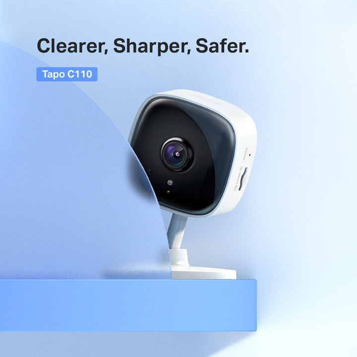 TP-Link C110 3MP 2K HD WiFi Cube IP Camera - ACE Peripherals