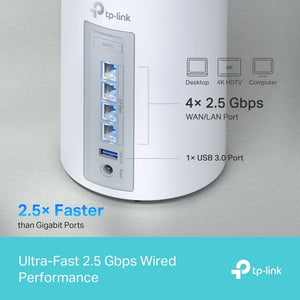 TP-Link Deco BE65 BE11000 Whole Home Mesh WiFi 7 - ACE Peripherals