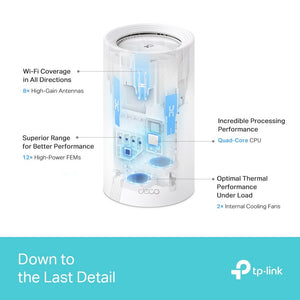 TP-Link Deco BE85 BE22000 Tri-Band Whole Home Mesh WiFi 7 - ACE Peripherals