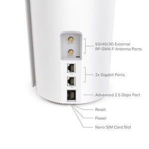 TP-Link Deco X50-5G 5G AX3000 Whole Home Mesh WiFi 6 Gateway - ACE Peripherals
