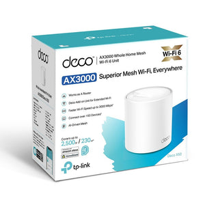 TP-Link Deco X50 AX3000 Whole Home Mesh WiFi 6 - ACE Peripherals