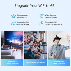 TP-Link Deco XE75 Pro AXE5400 Tri-Band Mesh Wi-Fi 6E - ACE Peripherals