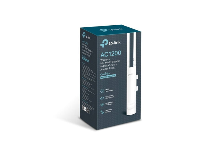 TP-Link EAP225-Outdoor AC1200 Wireless MU-MIMO Gigabit Indoor/Outdoor Access Point - ACE Peripherals