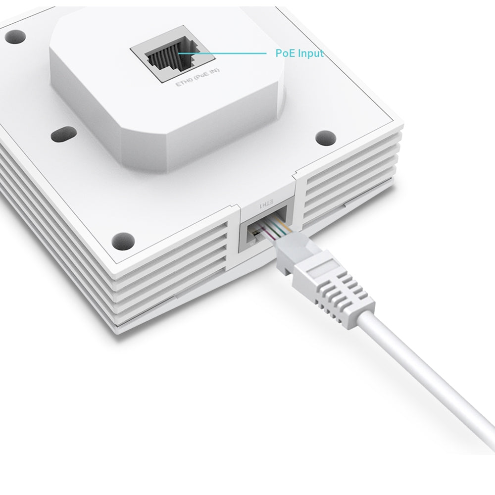 TP-Link EAP650-Wall AX3000 Wall Plate WiFi 6 Access Point - ACE Peripherals