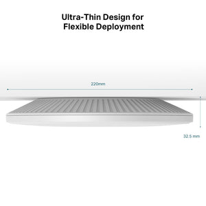 TP-Link EAP773 BE9300 Ceiling Mount Tri-Band Wi-Fi 7 Access Point - ACE Peripherals