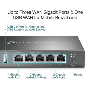 TP-Link ER605 Omada Gigabit VPN Router - ACE Peripherals