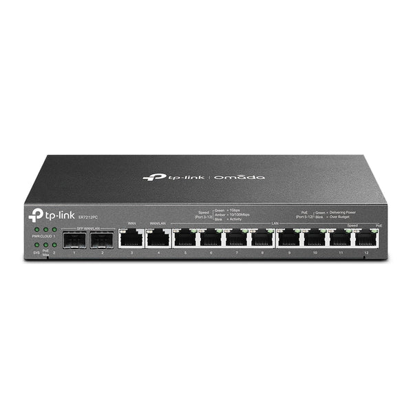 TP-Link ER7212PC Omada 3-in-1 Gigabit VPN Router - ACE Peripherals