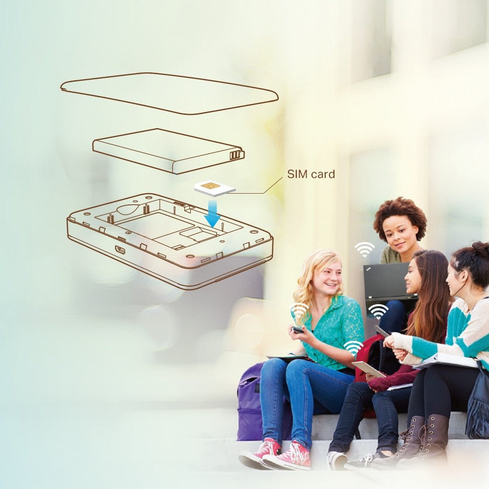 TP-Link M7350 4G LTE Portable Battery Mobile Wi-Fi Router - ACE Peripherals