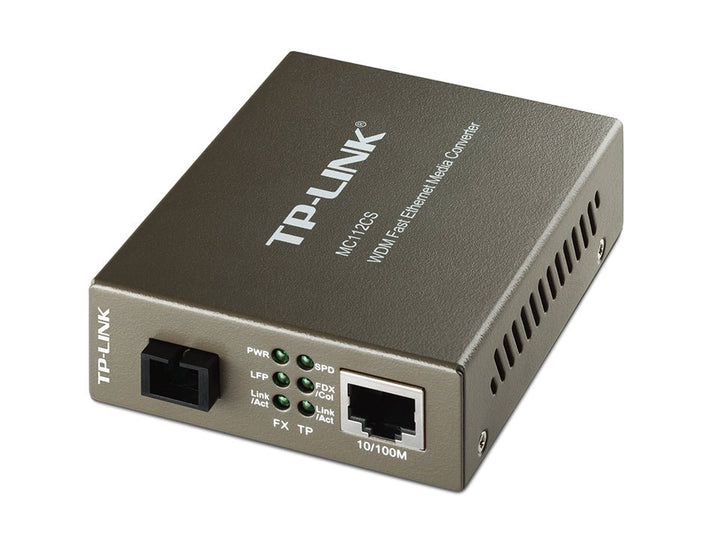 TP-Link MC112CS 10/100Mbps WDM Media Converter - ACE Peripherals