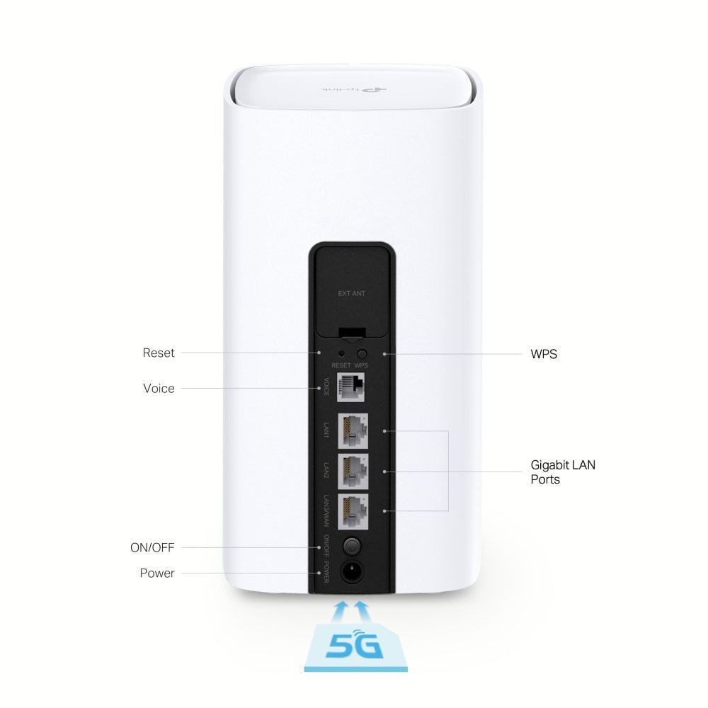 TP-Link NX510v 5G AX3000 Wi-Fi 6 Telephony Router - ACE Peripherals