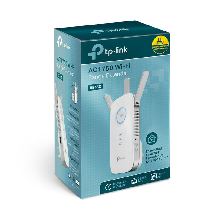 TP-Link RE450 AC1750 Wi-Fi Range Extender - ACE Peripherals