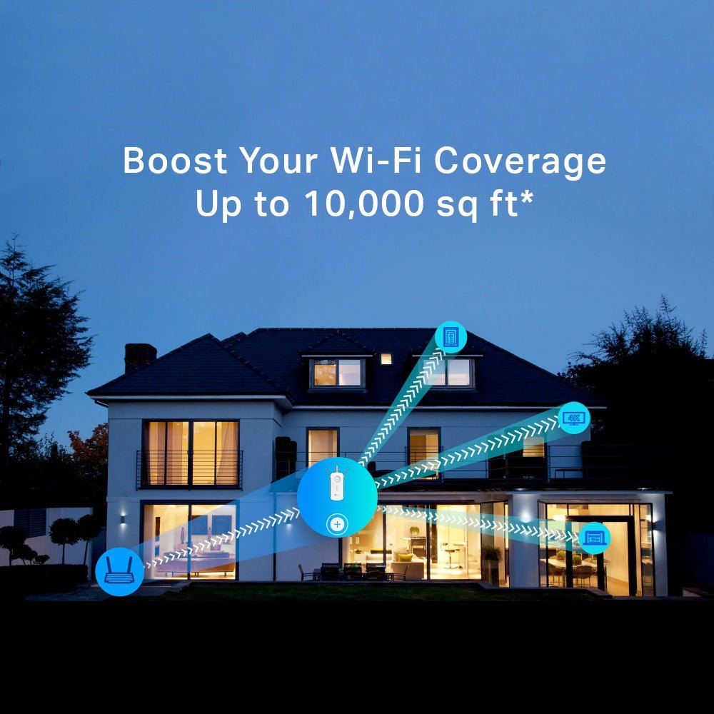 TP-Link RE450 AC1750 Wi-Fi Range Extender - ACE Peripherals