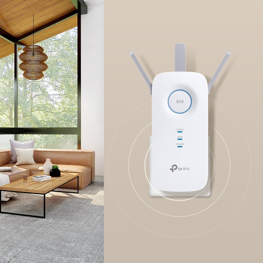 TP-Link RE550 AC1900 Wi-Fi Range Extender - ACE Peripherals