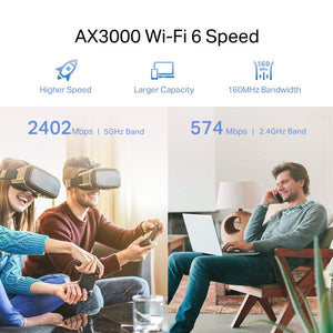 TP-Link RE705X AX3000 WiFi 6 Extender - ACE Peripherals