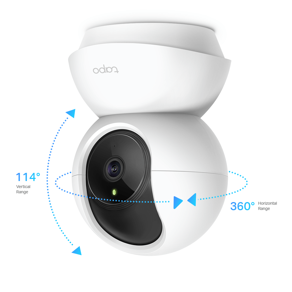 TP-Link Tapo C200 2MP FHD WiFi 360º Pan Tilt IP Camera - ACE Peripherals