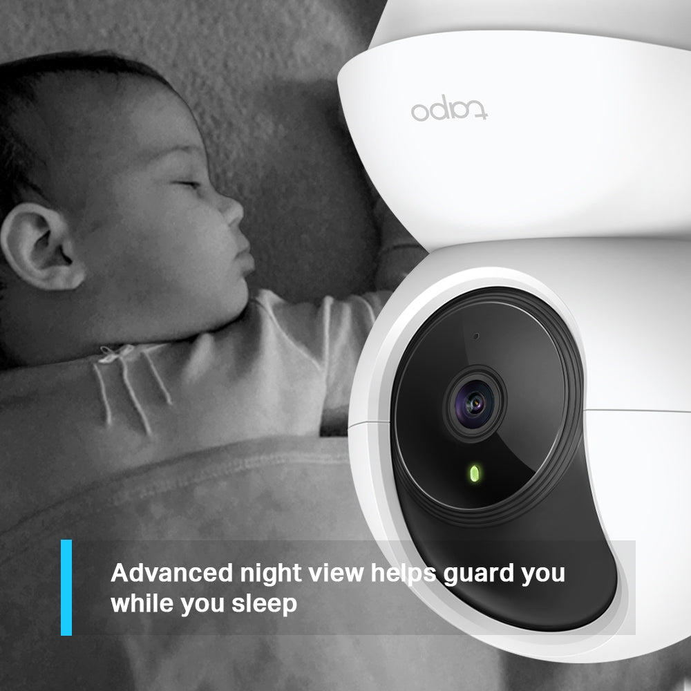 TP-Link Tapo C210 3MP 2K HD WiFi 360º Pan Tilt IP Camera - ACE Peripherals