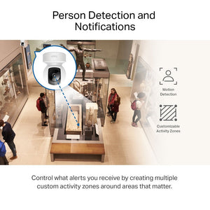 TP-Link Tapo C212 3MP 2K HD WiFi 360º Pan Tilt IP Camera - ACE Peripherals