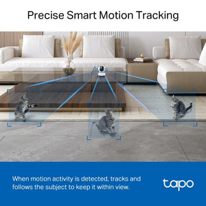 TP-Link Tapo C220 4MP 2K QHD WiFi 360º Pan Tilt IP Camera - ACE Peripherals