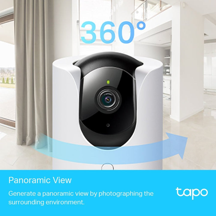 TP-Link Tapo C225 4MP 2K QHD WiFi 360º Pan Tilt IP Camera with Smart AI Detection - ACE Peripherals