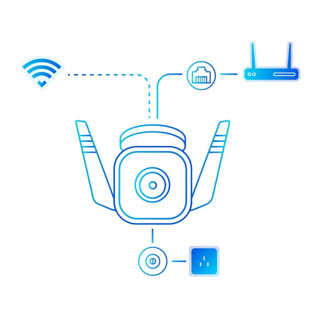 TP-Link Tapo C310 3MP 2K HD WiFi Outdoor Bullet IP Camera - ACE Peripherals