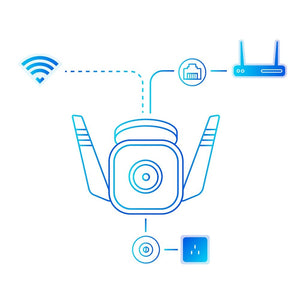 TP-Link Tapo C310 3MP 2K HD WiFi Outdoor Bullet IP Camera - ACE Peripherals