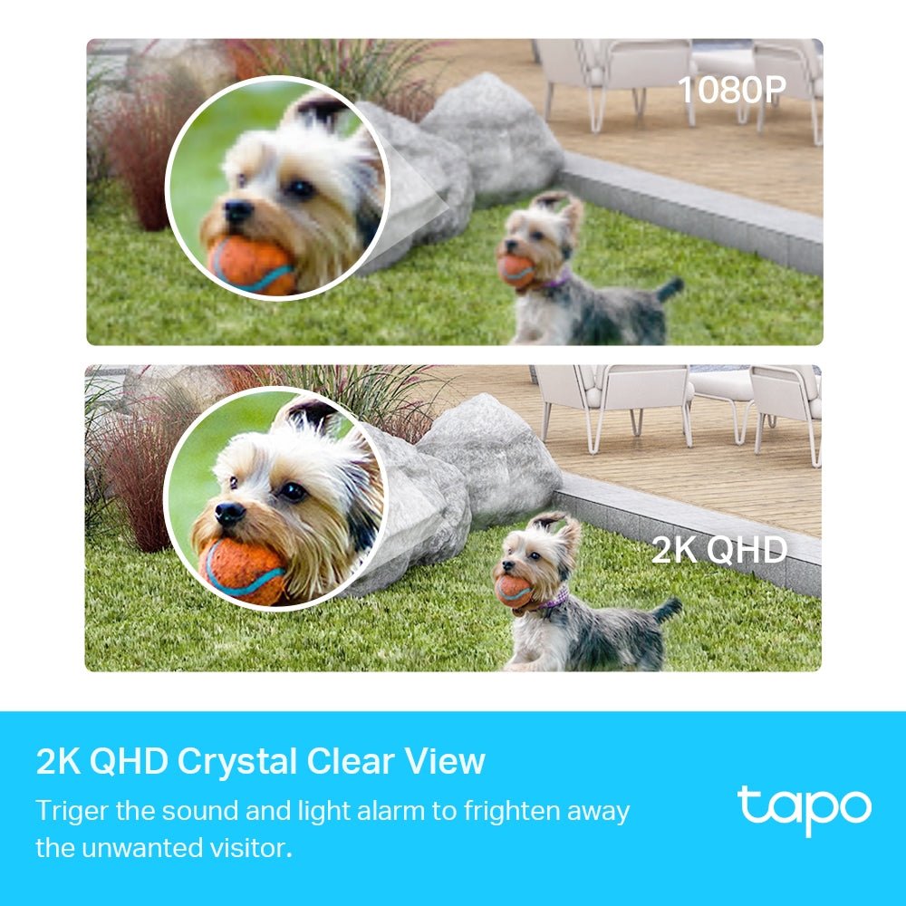TP-Link Tapo C420 4MP 2K QHD WiFi Outdoor Battery Bullet IP Camera (Wire-Free) - ACE Peripherals