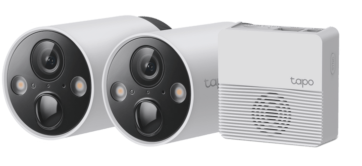 TP-Link Tapo C420S2 4MP 2K QHD WiFi Outdoor Battery Bullet IP Camera (2-Camera Wire-Free) - ACE Peripherals
