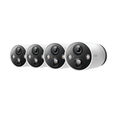 TP-Link Tapo C420S4 4MP 2K QHD WiFi Outdoor Battery Bullet IP Camera (4-Camera Wire-Free) - ACE Peripherals