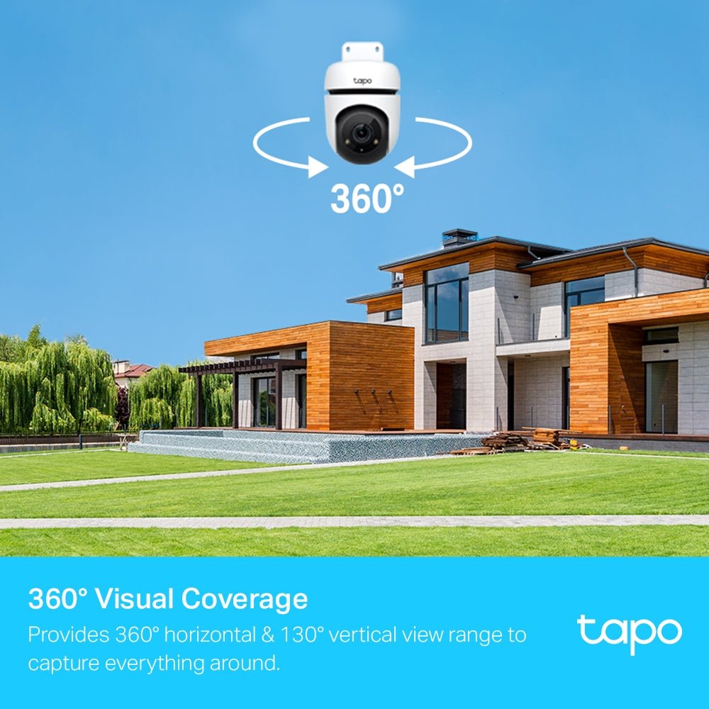 TP-Link Tapo C500 2MP FHD WiFi Outdoor 360º Pan Tilt IP Camera - ACE Peripherals